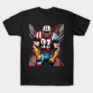 American Football Cornerback T-Shirt